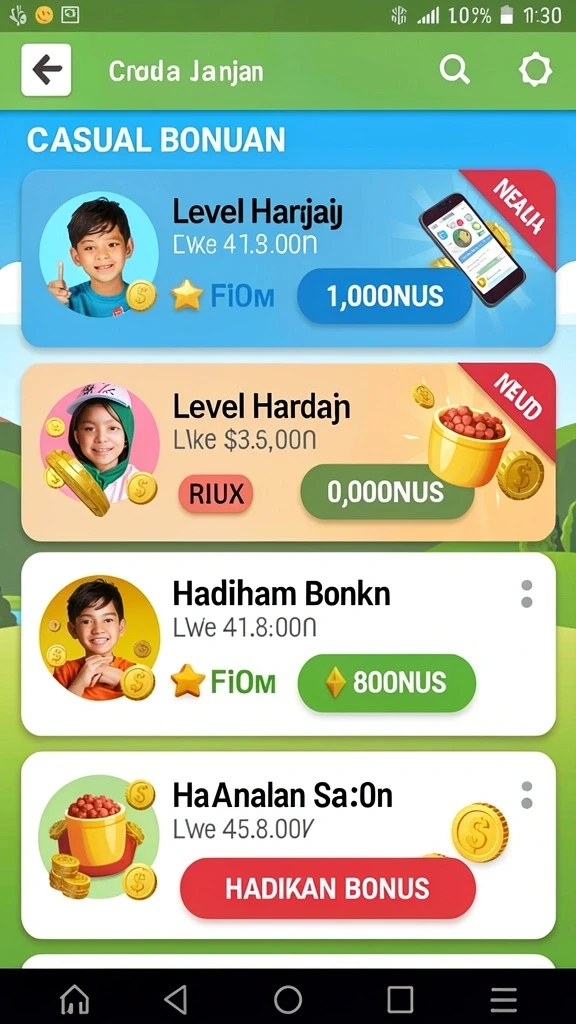 Screenshot megahoki nomor 1